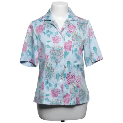 Kortärmad skjorta (Blå, Flerfärgad) från Verse Polyester