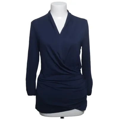Blouse portefeuille (Bleu) de Peter Hahn Élasthane, Viscose