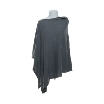 Poncho (Grå) från Part Two Kashmir, Ull