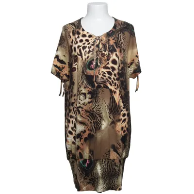 Robe (Marron, Noir, Multicolore) de Sarah Kern Élasthane, Viscose