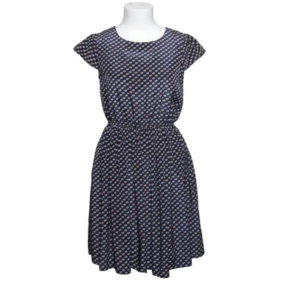 Jurk (Blauw, Wit, Oranje) van Eye Candy Viscose