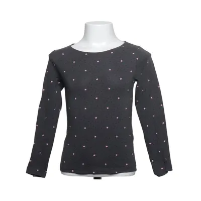 T-shirt à manches longues (Gris, Rose) de H&M Basic Coton, Élasthane