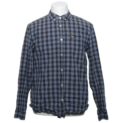 Button down shirt (Blue, Gray) from Lyle & Scott Cotton