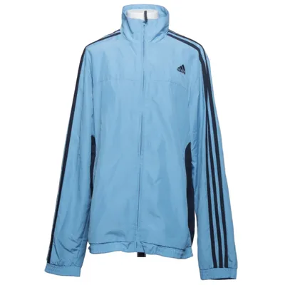 Træningsjakke (Blå, Sort) fra Adidas Polyester