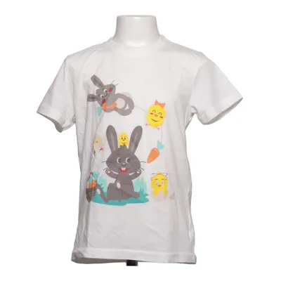 T-shirt (Hvid, Flerfarvet) fra Softer Days Bomuld, Polyester