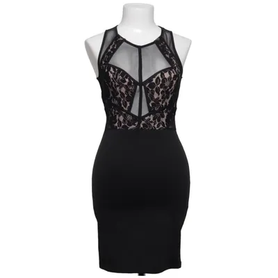 Robe de cocktail (Noir, Beige) de Bershka Dressy Collection