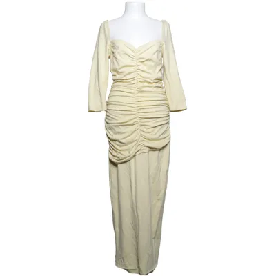 Långklänning (Beige) från ROTATE Birger Christensen Kupro, Elastan, Polyamid