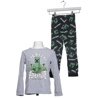 Pajamas (Gray, Black, Green) from Minecraft Cotton, Polyester