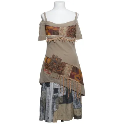 Jurk (Beige, Meerkleurig) van Save the Queen