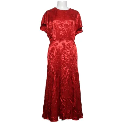 Jurk (Rood) van Never Fully Dressed Polyester, Viscose