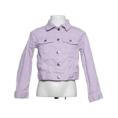 Denim jacket (Purple) from H&M Cotton, Elastane, Polyester
