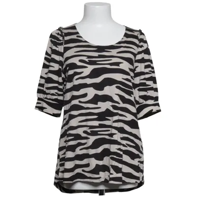 Top (Black, Beige) from House of Lola Elastane, Tencel
