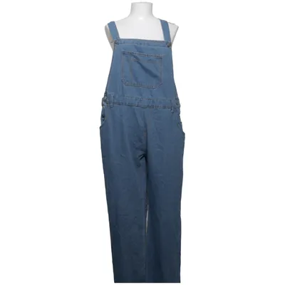 Hängselbyxor (Blå) från Fashion Jeans Bomull, Polyester