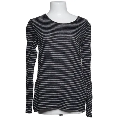 Långärmad t-shirt (Svart, Vit) från Massimo Dutti Linne