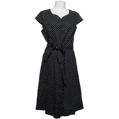 Dress (Black, White) from Dress Tells Cotton, Elastane