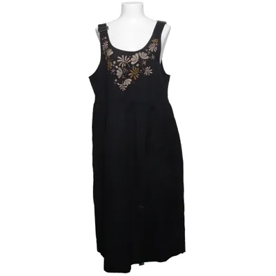 Hängselklänning (Svart, Flerfärgad) från Gudrun Sjödén Bomull, Linne