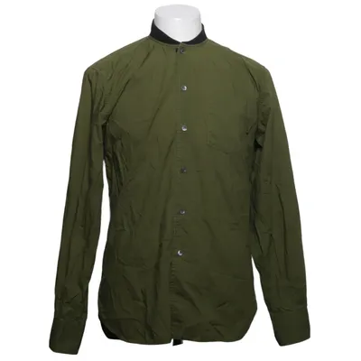 Shirt (Groen) van Maison Kitsuné Katoen, Elastaan, Polyamide