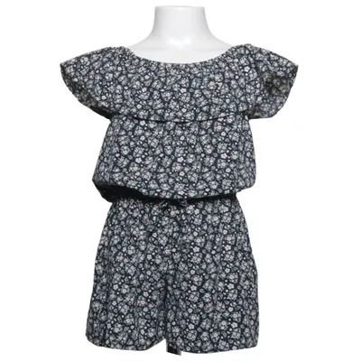 Byxdress (Blå, Flerfärgad) från Basic Needs by Name It Elastan, Återvunnen polyester