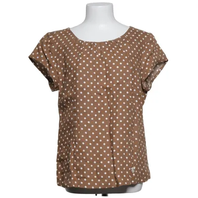 Top (Brown, White) from Newhouse Linen