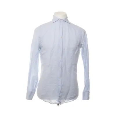 Skjorte (Blå) fra Suitsupply Bomuld, Linned