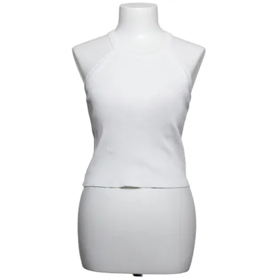 Linne (Vit) från Uniqlo Bomull, Elastan, Polyamid, Polyester