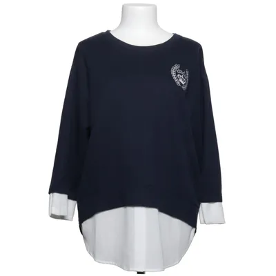 Sweatshirt (Blue, White) from Tindra Cotton, Polyester