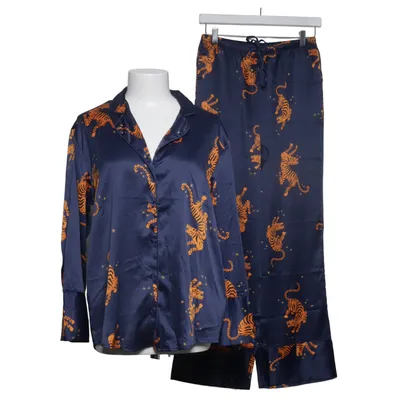 Pajamas (Blue, Orange) from Hunkemöller Elastane, Polyester