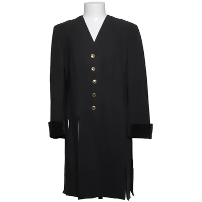 Veste (Noir) de Louis Féraud Polyamide, Polyester, Viscose, Laine
