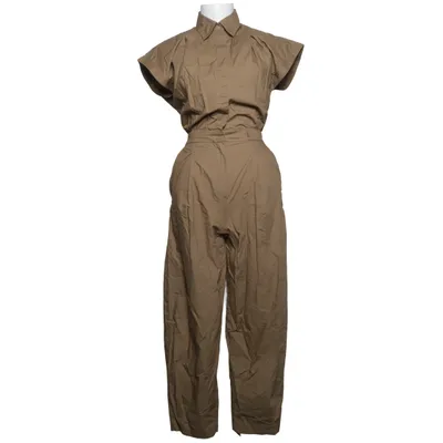 Jumpsuit (Beige) from Massimo Dutti Cotton