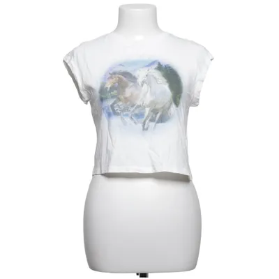 T-shirt (White) from Divided by H&M Cotton
