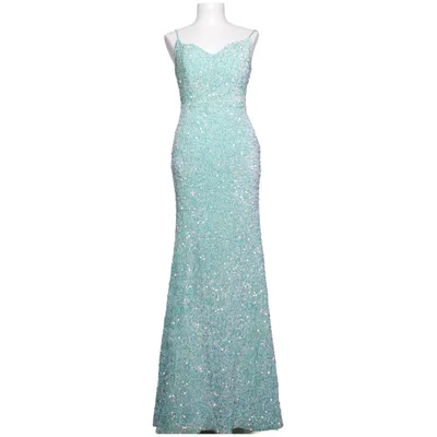 Aftonklänning (Grön) från Faeriesty Elastan, Polyester