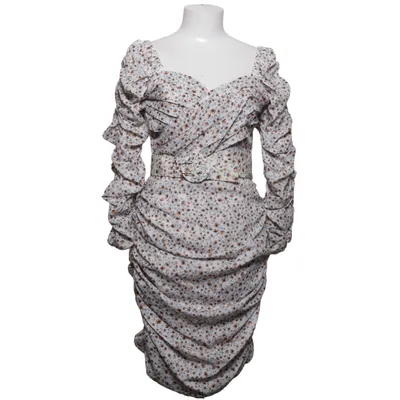 Dress (White, Multicolored) from Nicholas Polyester