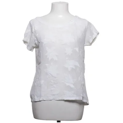 Top (White) from Naf Naf Cotton, Polyamide