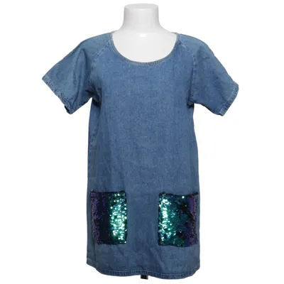 Denim dress (Blue, Green, Multicolored) from Liquor N Poker Cotton