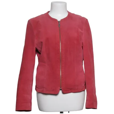 Leren jack (Rood) van Petroff
