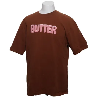 T-shirt (Bruin) van Buttergoods Katoen