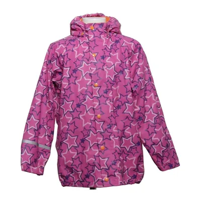Veste imperméable (Rose, Violet) de Caretec Polyester, Polyuréthane
