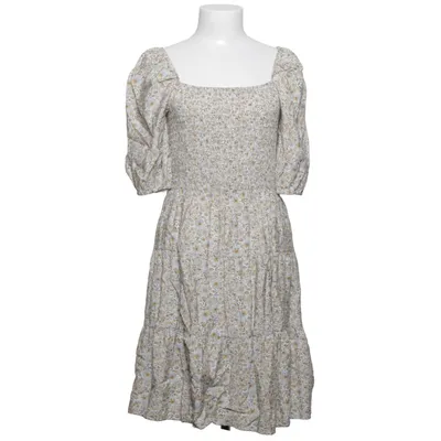 Jurk (Wit, Meerkleurig) van Object Polyamide, Viscose