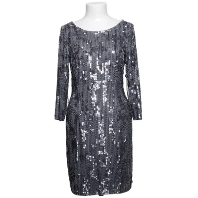 Cocktailklänning (Grå, Silverfärgad) från Adrianna Papell Polyester