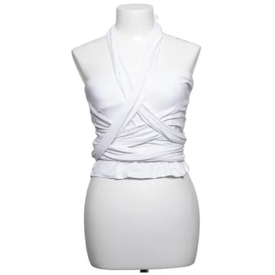 Haltertop (Wit) van Isabella Oliver Elastaan, Viscose
