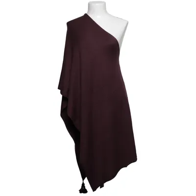Poncho (Purple) from Comma Polyamide, Viscose