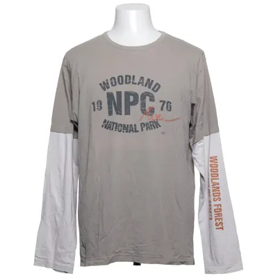 T-shirt à manches longues (Vert, Blanc) de WE Coton