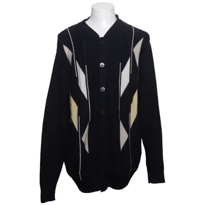 Cardigan (Bleu, Jaune, Blanc) de Roger Kent Acrylique, Coton