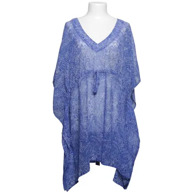 Strandklänning (Blå, Vit) från Ellos Polyester