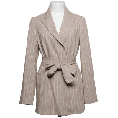 Blazer (Beige) de Sisley Élasthane, Polyester, Viscose