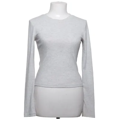 Lange mouwen shirt (Grijs) van Edikted Katoen, Elastaan, Polyester