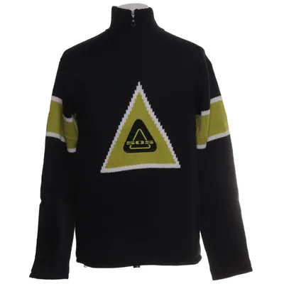 Fleecetröja (Svart, Gul, Vit) från SOS Akryl, Elastan, Polyester, Ull