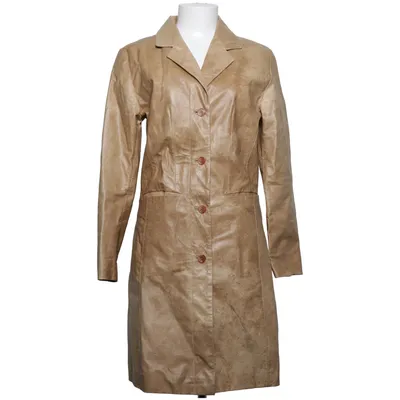 Leather coat (Beige) from Gossip Leather