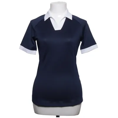 Pikétröja (Blå, Vit) från Callaway Elastan, Återvunnen polyester