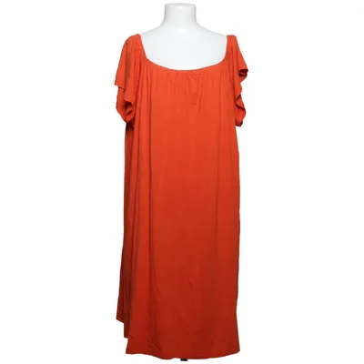 Dress (Orange) from Zalando Essentials Curvy Cotton, Modal